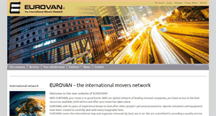 Desktop Screenshot of eurovan.com