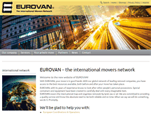 Tablet Screenshot of eurovan.com